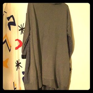 Stretch two tone dress